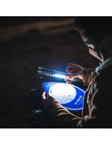 Linterna slyde king 2k. linterna+lámpara cob...