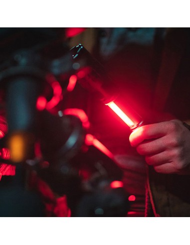 Linterna slyde king 2k. linterna+lámpara cob...