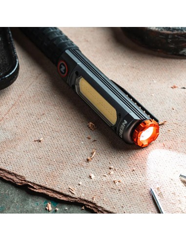 Linterna big larry pro+. lámpara+cob recagable...