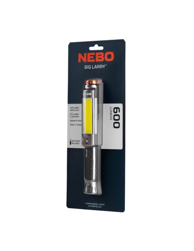 Linterna big larry 3. lámpara+cob por la compra...