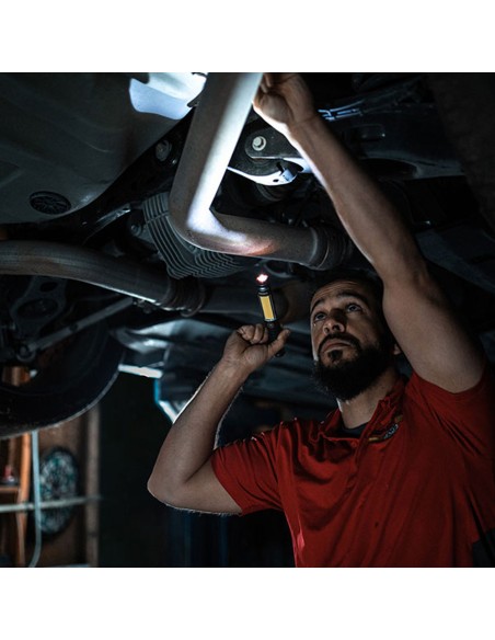 Linterna big larry 3. lámpara+cob por la compra de 12 unidades un expositor de regalo