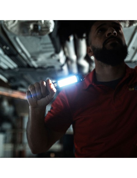 Linterna big larry 3. lámpara+cob por la compra de 12 unidades un expositor de regalo