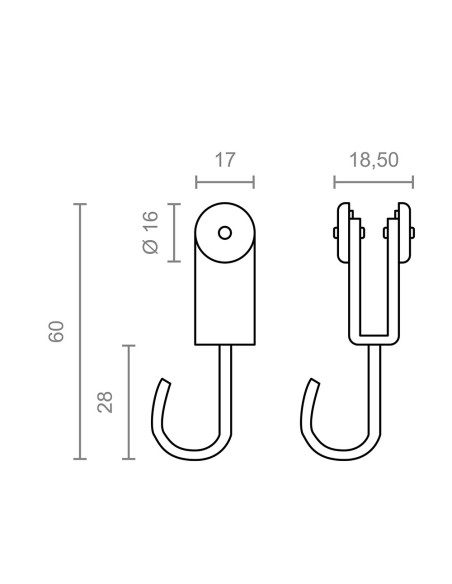 Blister de 2 poleas perfil pergola exterior tld17 92576 micel