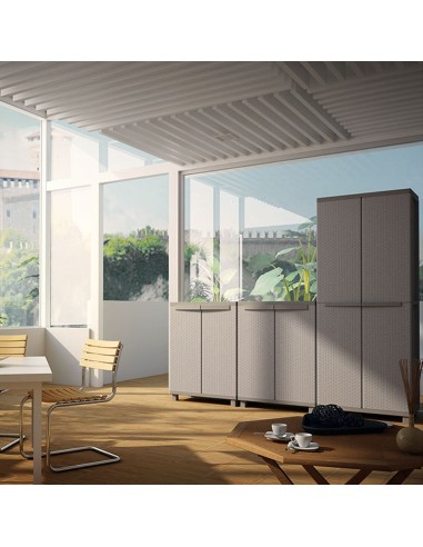 Armario jrattan 368 escobero 68 x 37,5 x 170 cm