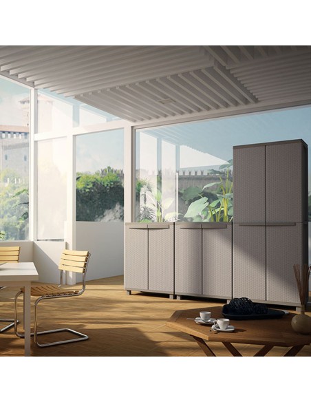 Armario jrattan 368 escobero 68 x 37,5 x 170 cm