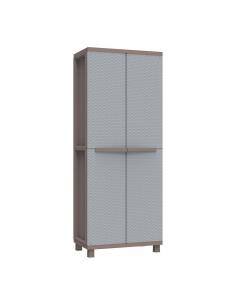 Armario jrattan 369, 3 baldas, 68 x 37,5 x 170 cm 2