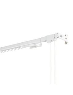 Riel reforzado extensible 70-120cm blanco cintacor - storplanet 2