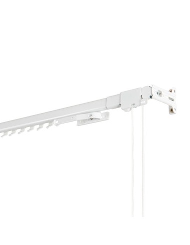 Riel reforzado extensible 70-120cm blanco...