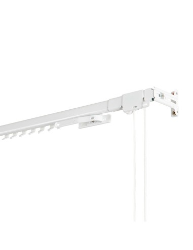 Riel reforzado extensible 120-210cm blanco...