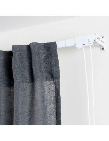 Riel reforzado extensible 160-300cm blanco...