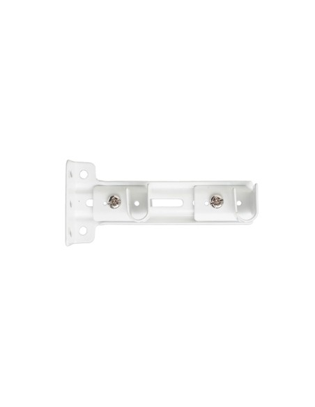 Soporte doble riel reforzado blanco (2 uds) cintacor - storplanet