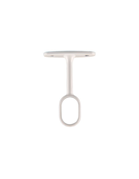 Soporte armario central ovalado blanco (1 ud) cintacor - storplanet
