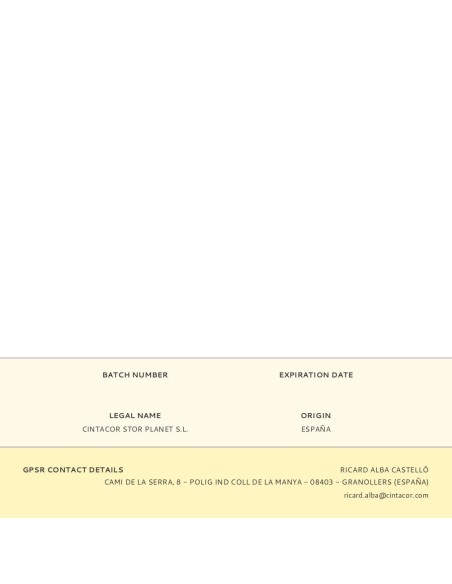 Soporte armario central ovalado blanco (1 ud) cintacor - storplanet