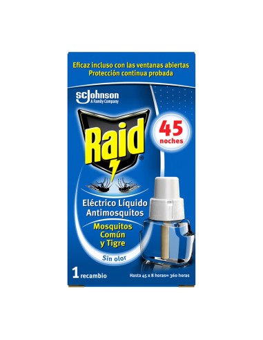 Recambio eléctrico 1 ud para 45 noches