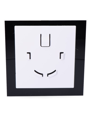 Tapa 175 x 175mm color negro mate para...