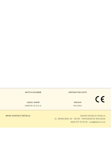 Tapa 175 x 175 mm color blanco brillante para...