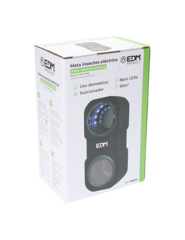 Mini atrapa insectos led 50m² edm
