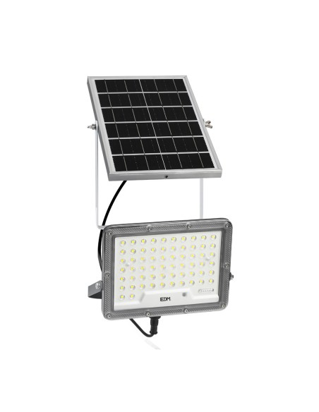 Foco proyector solar slim 100w 1.200lm 6.500k