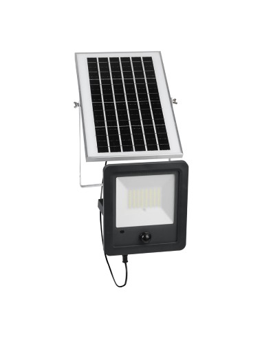 Foco proyector solar con sensor 100w 1.200lm...