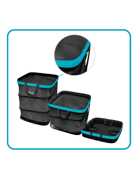 Saco de jardín popup 127 l para recoger hojas o residuos en el jardín, fabricado con un 70 % de poliester reciclado gardena  ...