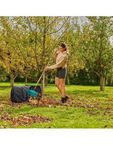 Saco de jardín popup 127 l para recoger hojas o...