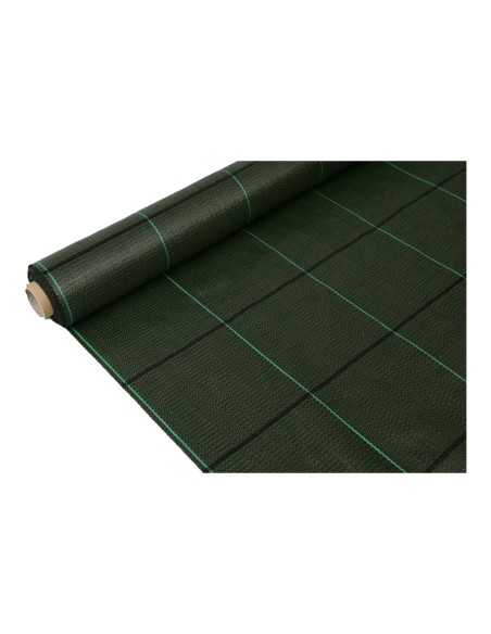 Malla antihierba 100 gr/m² 1 x 100 m color verde