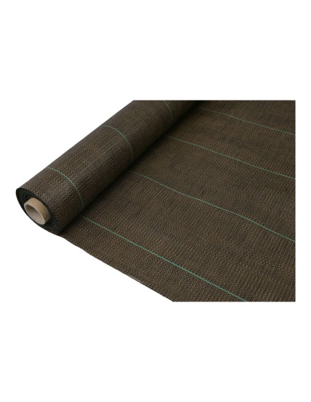Malla antihierba 100 gr/m² 1 x 100 m color marron