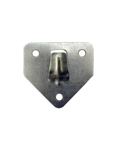 Placa colgador extintor zinc cg14 6kgs 91242 edm