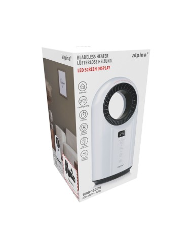 Ventilador sin aspas aire frio y caliente 1000...