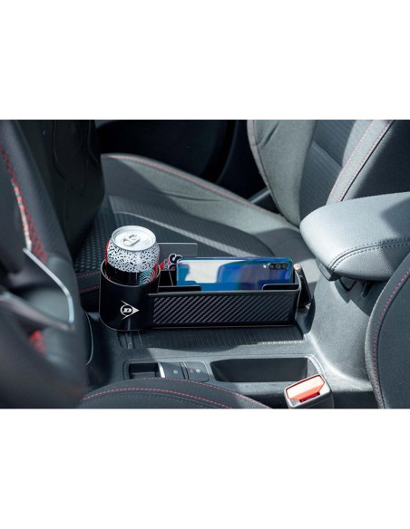 Organizador de espacio entre asientos de automóvil dunlop