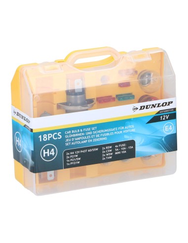 Conjunto de bombillas 18 piezas h4 12v/60/55w...