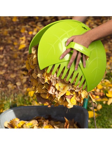 Rastrillo de hojas 36 x 31 x 8 cm 2 piezas...