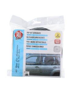 Pack 2 uni. parasol negro 36 x 44 cm all ride 2