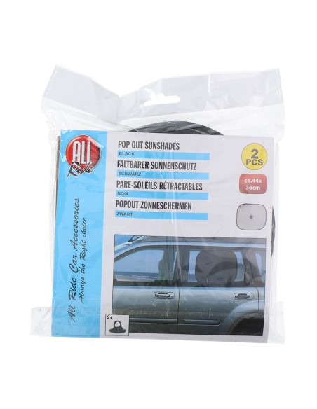 Pack 2 uni. parasol negro 36 x 44 cm all ride