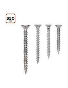 Surtido de tornillos para madera ss black+decker 2