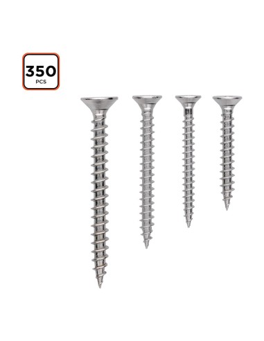 Surtido de tornillos para madera ss black+decker