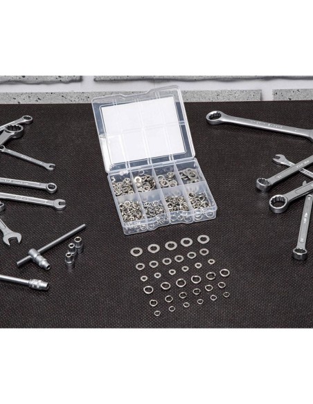 Surtido de arandelas planas y de seguridad black+decker