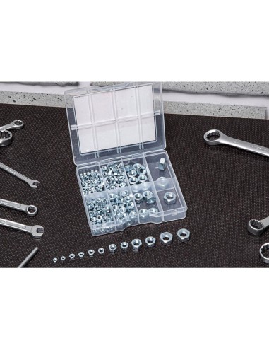 Surtido de tuercas 270 piezas black+decker