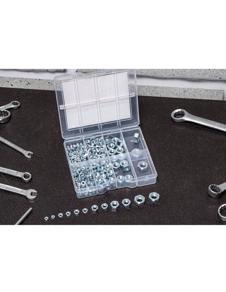 Surtido de tuercas 270 piezas black+decker