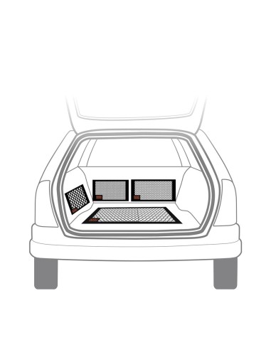 Red de almacenamiento para automóvil 4 piezas...