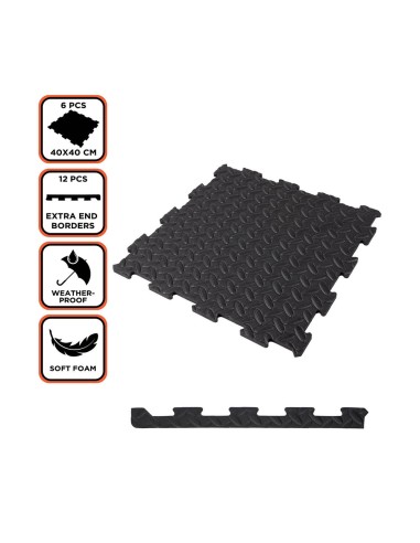 Baldosas de espuma eva 6 piezas