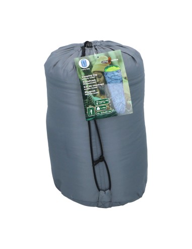 Saco de dormir gris, 210 x 80 cm