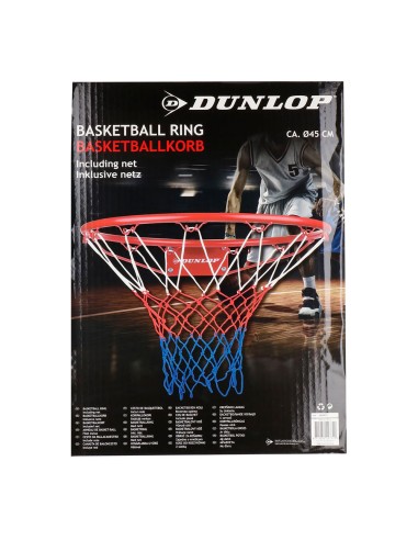 Aro de baloncesto d45 cm dunlop