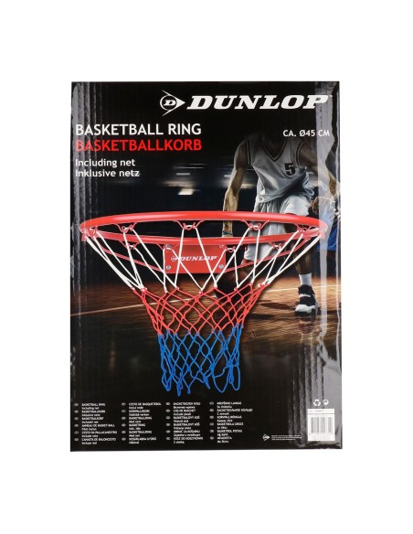 Aro de baloncesto d45 cm dunlop