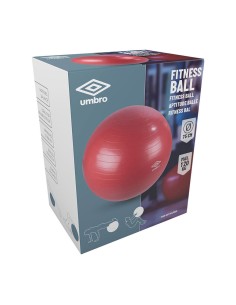 Pelota de fitness ø75 cm roja 2