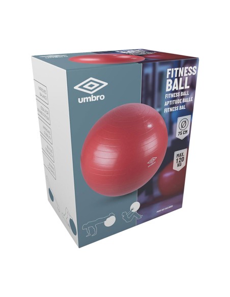 Pelota de fitness ø75 cm roja
