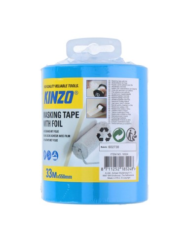 Dispensador con lamina protectora con cinta...