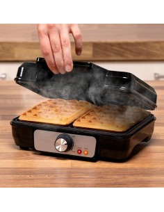 Máquina de gofres 1000 w