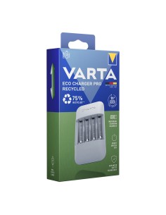 Cargador de pilas varta eco charger pro recycled 2