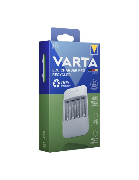 Cargador de pilas varta eco charger pro recycled